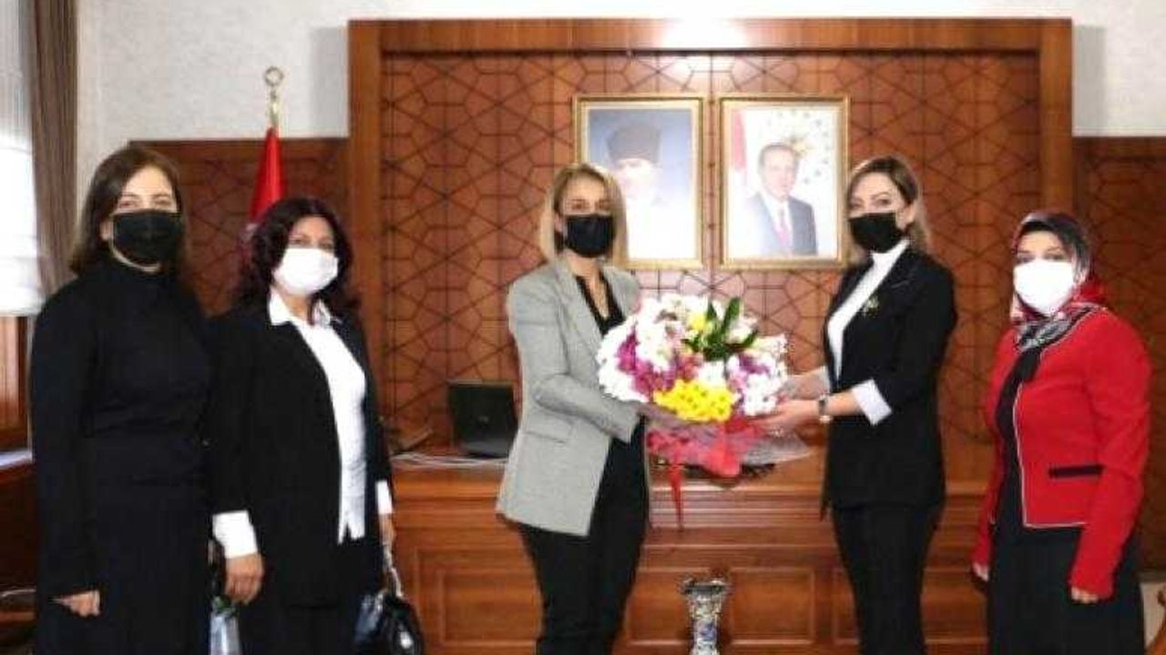 TES Şube Kadın Komisyonu Vali Becel’i ziyaret etti