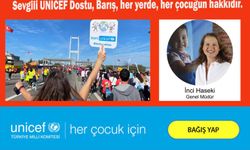 Sevgili UNICEF Dostu, Barış, her yerde, her çocuğun hakkıdır.