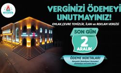 Nevşehir Belediyesi’nden Vergi Ödemesi Hatırlatması