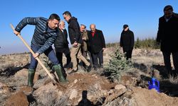 Nevşehir’de Yeni Doğan ve Ölen Kişiler İçin Fidan Dikildi