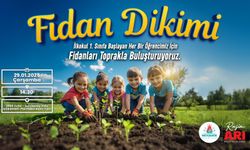 İlkokul 1. Sınıf Öğrencileri için 1 Fidan Dikiyoruz