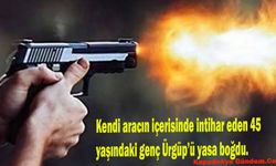 Kendi aracın içerisinde intihar eden 45 yaşındaki genç Ürgüp’ü yasa boğdu.