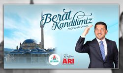 Belediye Başkanı Rasim Arı’dan Berat Kandili Mesajı.