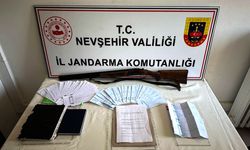 Nevşehir'de tefecilik çetesine baskın