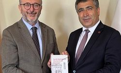 Rektör Aktekin Türkiye Yazma Eserler Kurumu Başkanı Yılmaz'ı Ziyaret Etti