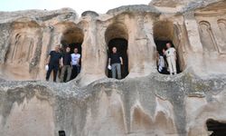 Nevşehir protokolünü buluşturan yürüyüş