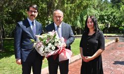 Vali Ali Fidan'dan Ürgüp Kaymakamı Ömer Coşkun’a Nezaket Ziyareti