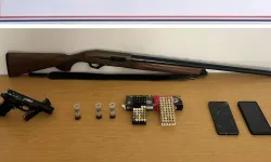 Aranan evden cephanelik çıktı