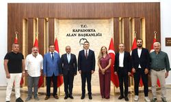 KAPTİD Yönetim Kurulu, Kapadokya Alan Başkanı’nı Ziyaret Etti