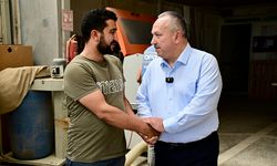 Vali Fidan, Lale Sanayi Sitesi esnafını ziyaret etti