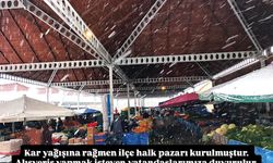 Kar Engel Olmadı, Pazar Açık Kaldı