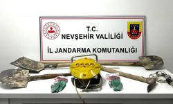 Kaçak kazıya suçüstü