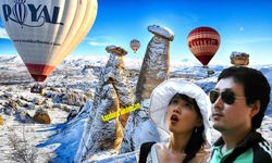 PERİBACALARI BEYAZ GELİNLİĞİNE BÜRÜNDÜ