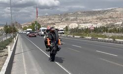 Nevşehir’de Akrobatik Motosiklet Şovuna Geçit Yok! Sürücüye 13 Bin 601 TL Ceza