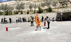 Turizm Tesisinde Nefes Kesen Yangın Tatbikatı.