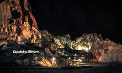 Göreme, Paşabağları, Zelve ve Erdemli Vadisi’nde aydınlatma çalışmaları sürüyor.