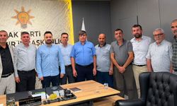 SİT SORUNUNUN ÇÖZÜME KAVUŞMASININ ARDINDAN İL BAŞKANI AYGÜN’E TEŞEKKÜR ZİYARETİ.