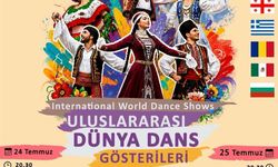 Ürgüp'te Uluslararası Dünya Dans Gösterileri Başlıyor.