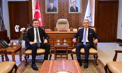 Niğde Valisi Akmeşe'den Nevşehir Valisi Kök'e Hayırlı Olsun Ziyareti.