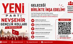 Yeni Parti Nevşehir Gençlik Kolları’ndan Gençlere Katılım Çağrısı.