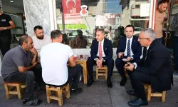 Vali Kök, Gülşehir’de esnafın nabzını tuttu: Talepleri tek tek dinledi.