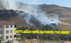 ÜRGÜP’TE ARAZİLER YANIYOR, HALK SORUYOR: İTFAİYE NEREDE?