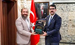 Camiler ve Din Görevlileri Haftası münasebetiyle Kaymakam Coşkun'a Ziyaret.