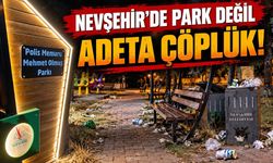 Nevşehir’de Park Skandalı! Vatandaş Kötü Kokuya İsyan Etti: “Oturamıyoruz!”