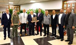 Nevşehir basınından NTSO’nun yeni yönetimine hayırlı olsun ziyareti.