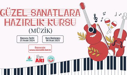 KAPEM’de Güzel Sanatlara Hazırlık Kursu (Müzik) Açılacak