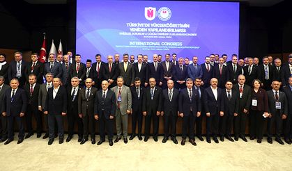 Rektör Aktekin “Türkiye’de Yükseköğretimin Yeniden Yapılandırılması: Yenilikler, Sorunlar ve Çözüm Önerileri Uluslararası Kongresi”ne Katıldı