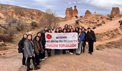 NEVÜ Turizm Topluluğundan Kapadokya’da Kültürel Gezi Etkinliği