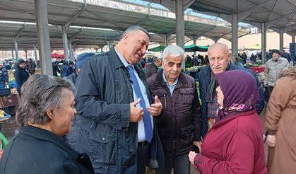 CHP’li Gürer Bor Pazarı’nda: “Sorun Fiyat Değil, Alım Gücü”