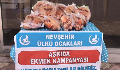 Ülkü Ocakları’ndan Askıda Ekmek Kampanyası