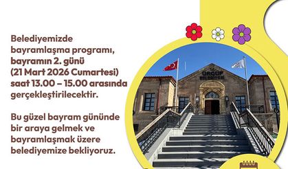 Ürgüp Belediyesi’nde Bayramlaşma Programı Bayramın 2. Günü Gerçekleşecek