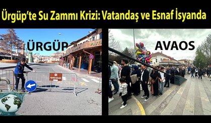 Ürgüp’te Su Zammı Krizi: Vatandaş ve Esnaf İsyanda
