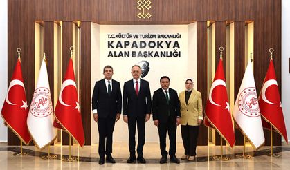 Kültür ve Turizm Bakan Yardımcısı Yazgı, Kayseri Protokolü ile Kapadokya Alan Başkanlığı’nı Ziyaret Etti.