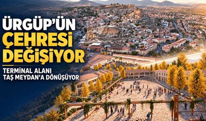Ürgüp’te terminal alanı Taş Meydan’a dönüşüyor: 154 metrekarelik taşınmaz satışa çıkıyor.