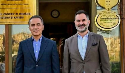 Vali Hüseyin Kök, Mehmet Dinler ile Bir Araya Geldi.