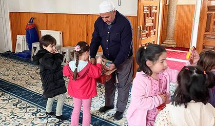 Ürgüp’te Miniklerden Yürekleri Isıtan Ziyaret.