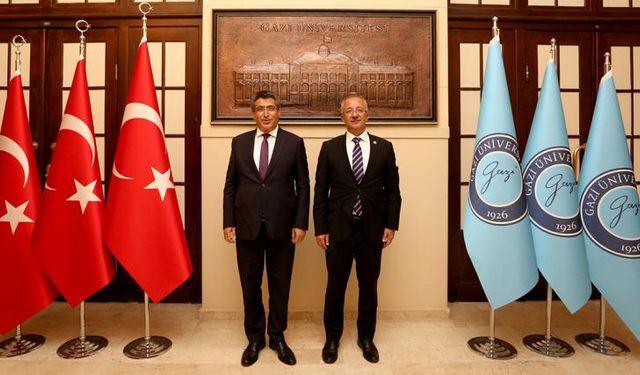 NEVÜ Rektörü Aktekin’den Gazi Üniversitesi Rektörü Ünal’a Ziyaret