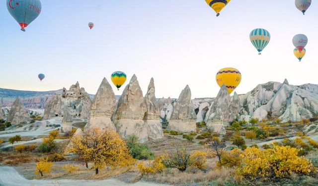 Kapadokya balon turu Ziyaretçi akını