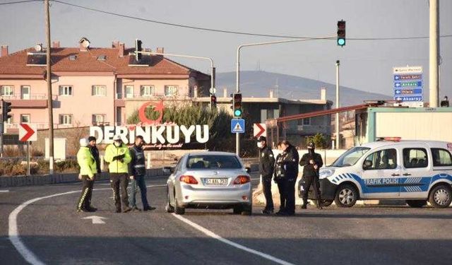 Derinkuyu’da şok uygulama yapıldı