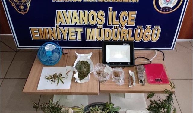 Avanos’ta uyuşturucu operasyonu