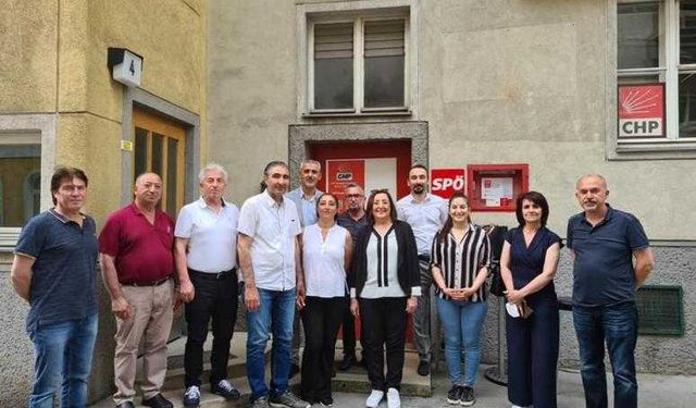 Altıok CHP Avusturya örgütünü ziyaret etti 