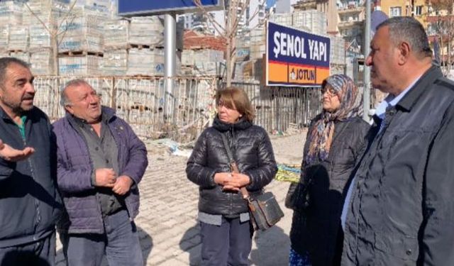 Niğdeli depremzedeler CHP Milletvekili Ömer Fethi Gürer’e dert yandı