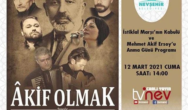 MEHMET AKİF ERSOY'UN HAYATINI ANLATAN “AKİF OLMAK’ ADLI TİYATRO OYUNU SAHNELENECEK