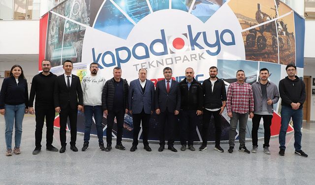 PARMAKSIZ VE AKTEKİN’DEN TEKNOPARK’A ZİYARET