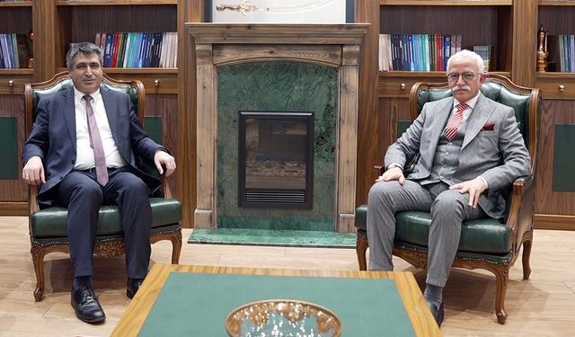 NEVÜ Rektörü Aktekin’den NEÜ Rektörü Zorlu'ya Ziyaret.