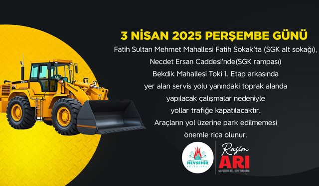 Bu Caddelere Araç Park Eden Sürücüler Dikkat!
